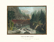 The Erie Canal, and the Little Falls on the River Mohawk
