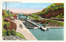 Canal Lock, Little Falls, N.Y.