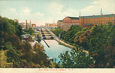Erie Canal Locks at Lockport, N.Y.