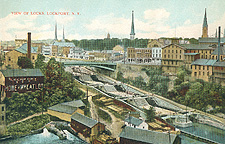 View of Locks, Lockport, N.Y.