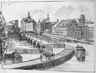 Rochester's second Erie Canal aqueduct