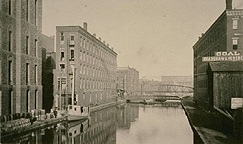 Erie Canal near Exchange Street
