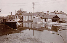 Erie Canal near Plymouth Avenue Bridge