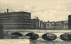 The Aqueduct from Court Street Bridge, Rochester, N.Y.