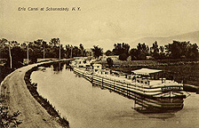 Erie Canal at Schenectady, N.Y.