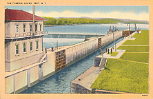 Locks, Erie Canal, Watervliet, N.Y.
