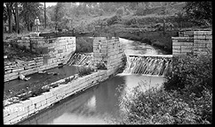 Remains of Erie Canal Aqueduct, Frankfort, N.Y.