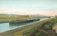 Steel Fleet on Erie Canal near Ilion, N.Y.