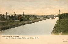 Erie Canal and Mohawk Valley near Utica, N.Y.
