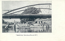 Middle Lock, Erie Canal, Newark, N.Y.