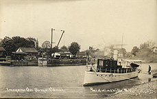 Imogene on Barge Canal, Baldwinsville, N.Y.