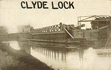 Enlarged Erie Canal Lock No. 53 at Clyde