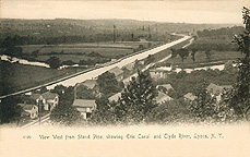 Erie Canal and Clyde River, Lyons, N.Y.