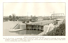Barge Canal Lock 27, Lyons, N.Y.