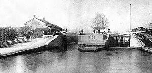 Enlarged Erie Canal Lock No. 56, Lyons, N.Y.