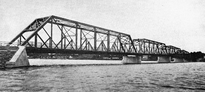 Bridge across the Mohawk river at Crescent