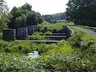 Nine Mile Creek Aqueduct - Looking west