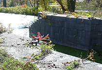Erie Canal Lock No. 56 at Lyons - north chamber
