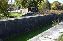 Erie Canal Lock No. 56 at Lyons - eastern end