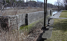 Erie Canal Lock No. 56 at Lyons - south chamber