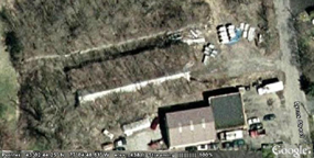 Google Earth view of Erie Canal Lock 58