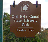 The sign at Cedar Bay Picnic Area