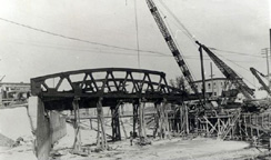 Construction of Main Street Bridge, Fairport, N.Y.