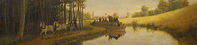 George Harvey: Pittsford on the Erie Canal