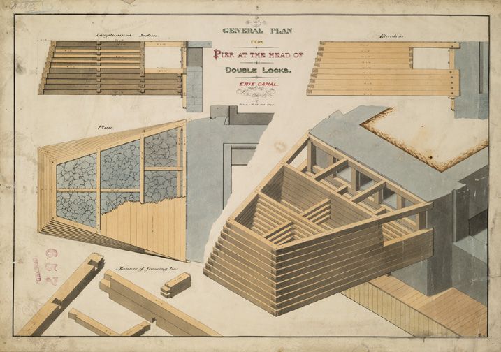 General Plan for Pier at Head of Double Locks