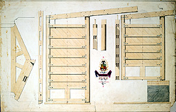 Plan of Gates for Lower Lock Upper Side Cut, West Troy