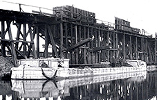 Coal Barge at Canastota