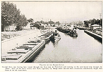 Traffic on the Barge Canal