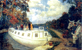 Image of a canal boat