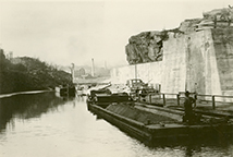 Little Falls, construction of Lock 17