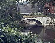 Remains of the aqueduct bridge at Little Falls