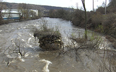 Mohawk River and Barge Canal, Little Falls, N.Y.