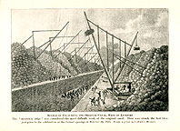 Method of Excavating the Original Canal, West of Lockport