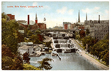 Lockport locks - approximately 1908