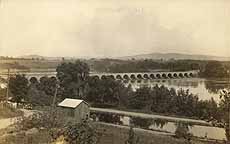 Aqueduct at Crescent, N.Y.