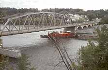 The Rexford aqueduct in 1956