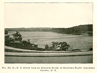 Dam on Mohawk River at Rexford Flats
