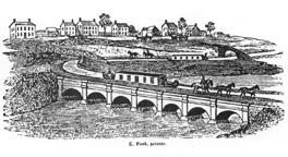 The first Rochester aqueduct