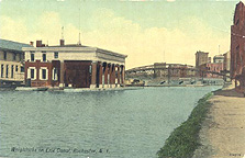 Rochester weighlock on the Erie Canal