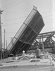 Lift bridge on the Erie Canal in Rochester