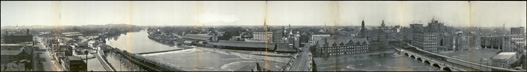 Panoramic view from Rochester Business Institute