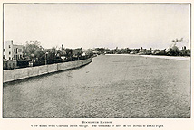 Rochester harbor, view north from Clarissa Street bridge