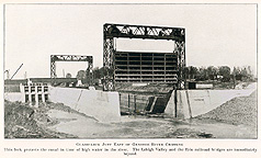 Guard-lock just east of Genesee River crossing