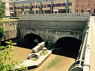 1840 culvert at Syracuse, N.Y. -- 2015