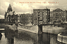 Junction of the Erie and Oswego Canals, Syracuse, N.Y.