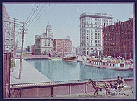 Clinton Square and Erie Canal, Syracuse, N.Y., 1906